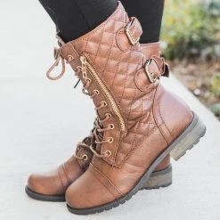 Forever Quilted Double Buckle Combat Boots Newest Arrivals 11 Forever Quilted Double Buckle Combat Boots Newest Arrivals
