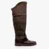 Bamboo Shoes Newest Arrivals Quilted Knee High Boots