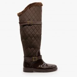 Bamboo Shoes Newest Arrivals Quilted Knee High Boots