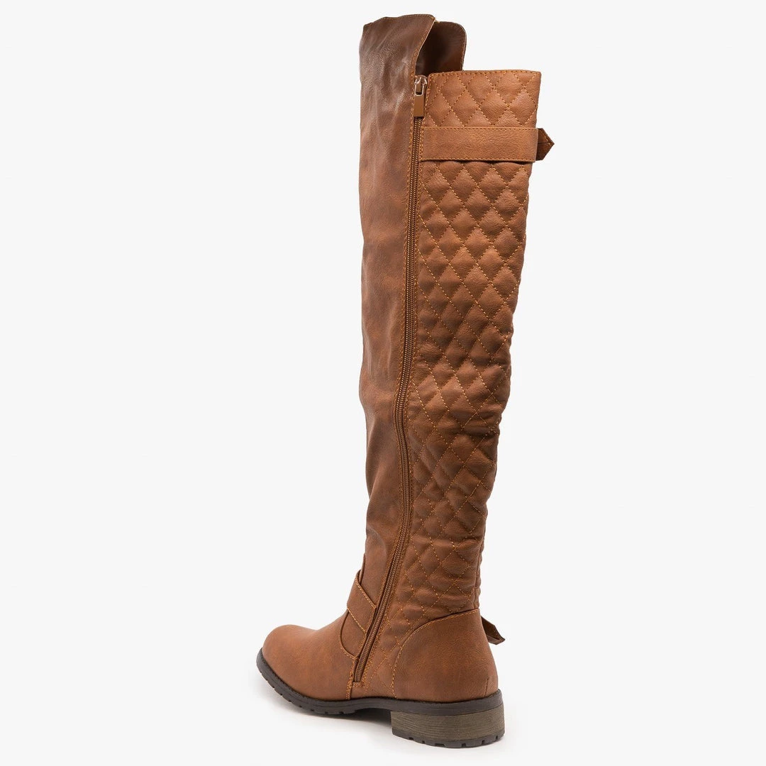 Forever Quilted Knee High Riding Boots Newest Arrivals 2 Forever Quilted Knee High Riding Boots Newest Arrivals