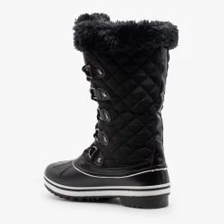 Forever Newest Arrivals Quilted Mid Calf Snow Boots 11 Forever Newest Arrivals Quilted Mid Calf Snow Boots