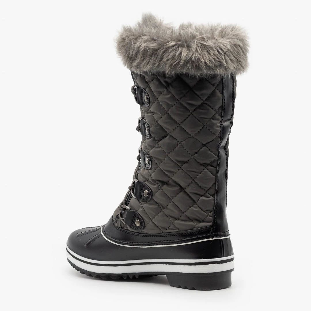 Forever Newest Arrivals Quilted Mid Calf Snow Boots 3 Forever Newest Arrivals Quilted Mid Calf Snow Boots