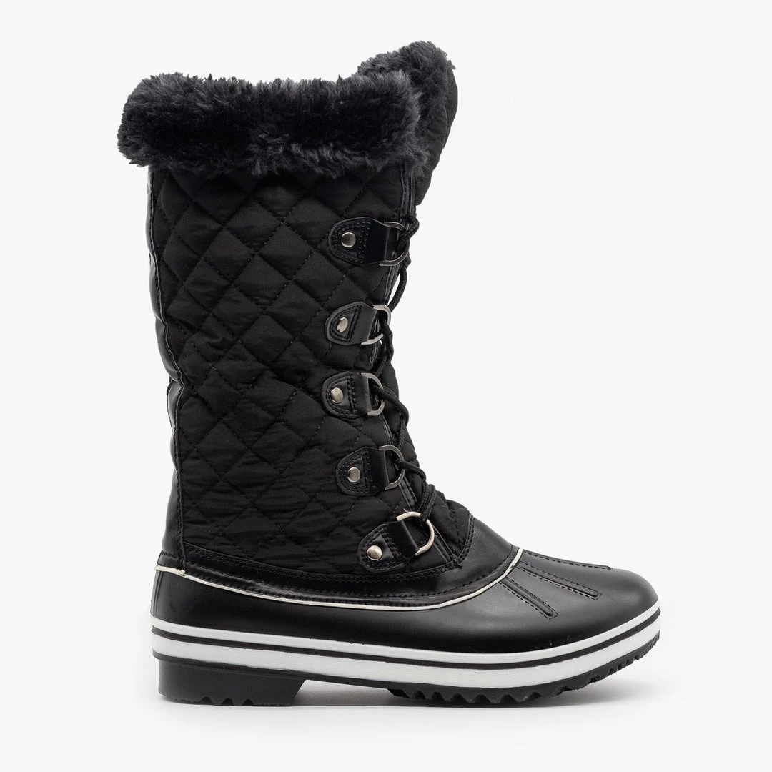 Forever Newest Arrivals Quilted Mid Calf Snow Boots 4 Forever Newest Arrivals Quilted Mid Calf Snow Boots