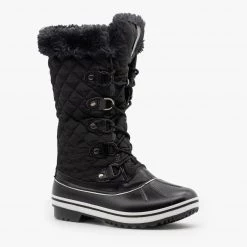 Forever Newest Arrivals Quilted Mid Calf Snow Boots 10 Forever Newest Arrivals Quilted Mid Calf Snow Boots