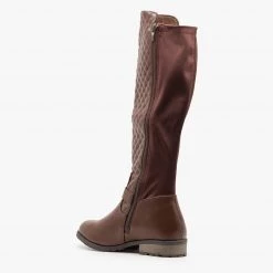 Forever Quilted Nylon Back Riding Boots Newest Arrivals
