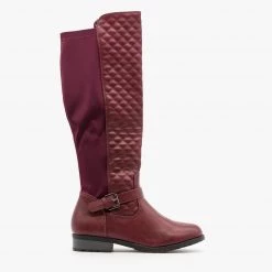 Forever Quilted Nylon Back Riding Boots Newest Arrivals