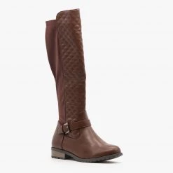 Forever Quilted Nylon Back Riding Boots Newest Arrivals