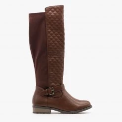 Forever Quilted Nylon Back Riding Boots Newest Arrivals