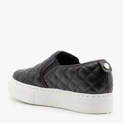 Anna Shoes Quilted Platform Slip On Sneakers 17 Anna Shoes Quilted Platform Slip On Sneakers