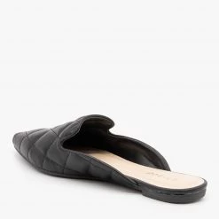 Bamboo Shoes Quilted Pointed Toe Mules Newest Arrivals