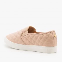 La Sheelah Shoes Quilted Slip On Sneakers