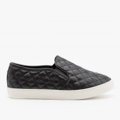 La Sheelah Shoes Quilted Slip On Sneakers
