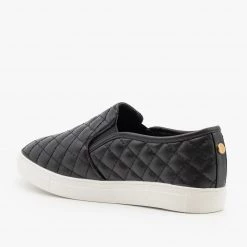 La Sheelah Shoes Quilted Slip On Sneakers