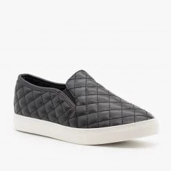 La Sheelah Shoes Quilted Slip On Sneakers