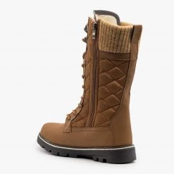 Refresh Quilted Sweater Cuff Snow Boots Newest Arrivals