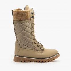 Refresh Quilted Sweater Cuff Snow Boots Newest Arrivals