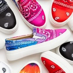 Mata Pink Tie-Dye Print Sneakers Newest Arrivals