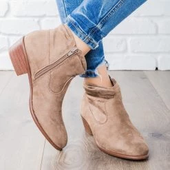 Wild Diva Shoes Relaxed Ankle Bootie