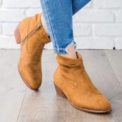 Wild Diva Shoes Relaxed Ankle Bootie