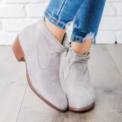 Wild Diva Shoes Relaxed Ankle Bootie