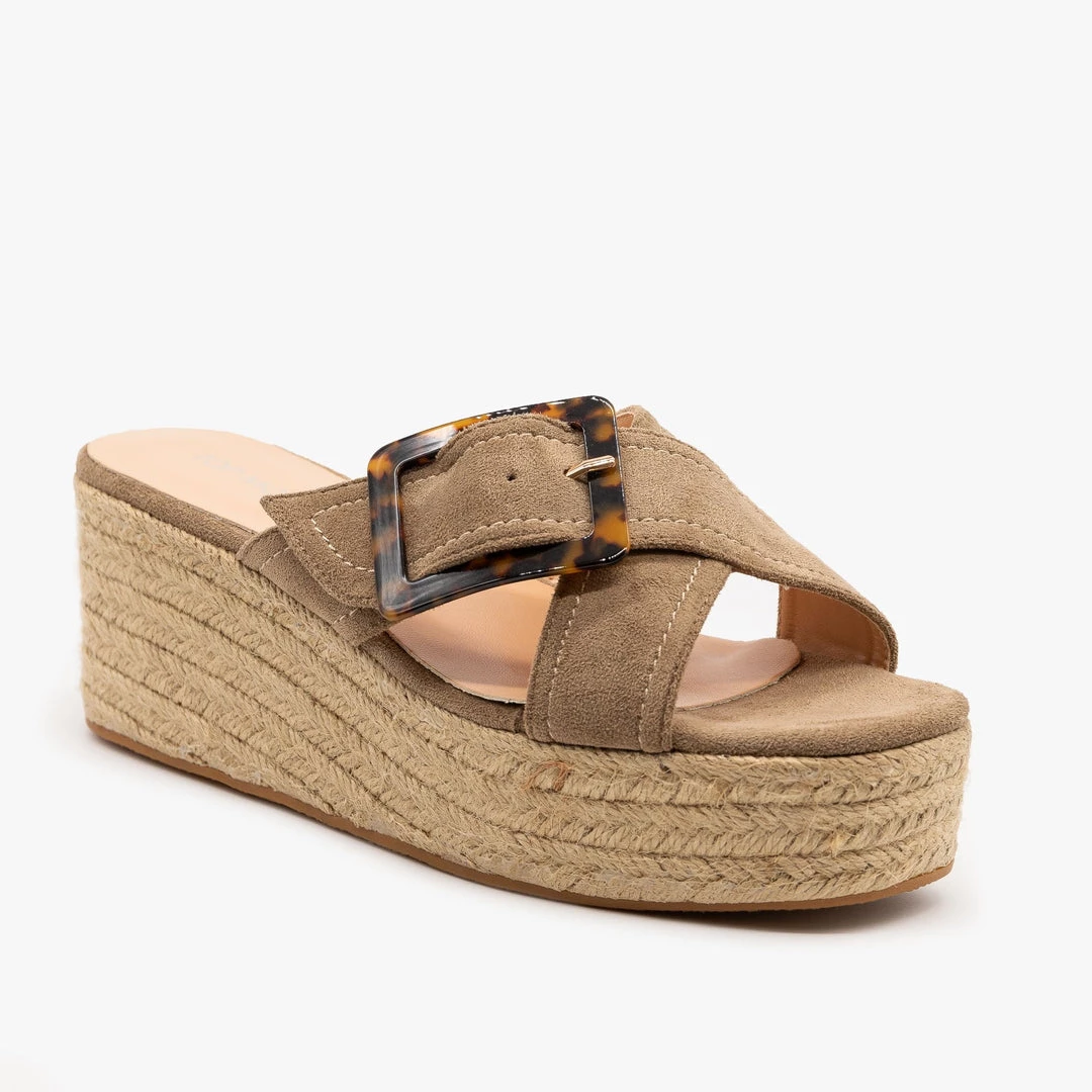 Top Moda Retro Espadrille Wedge Sandals 2 Top Moda Retro Espadrille Wedge Sandals