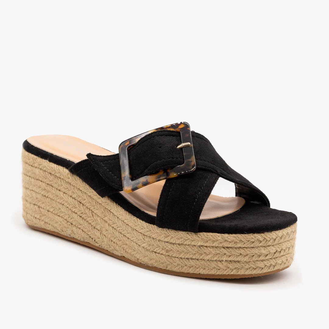 Top Moda Retro Espadrille Wedge Sandals 3 Top Moda Retro Espadrille Wedge Sandals