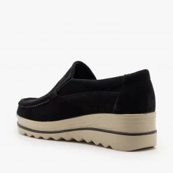 Refresh Newest Arrivals Retro Slip-On Wedge Sneakers FINAL SALE