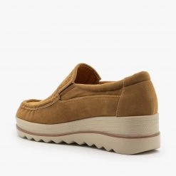 Refresh Newest Arrivals Retro Slip-On Wedge Sneakers FINAL SALE