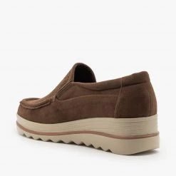 Refresh Newest Arrivals Retro Slip-On Wedge Sneakers FINAL SALE