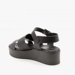 Bamboo Retro Strappy Platform Wedge Sandals FINAL SALE FINAL SALE Newest Arrivals