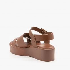 Bamboo Retro Strappy Platform Wedge Sandals FINAL SALE FINAL SALE Newest Arrivals
