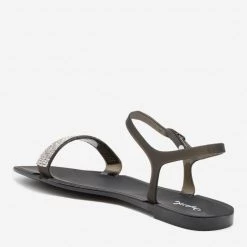 Qupid Shoes Rhinestone Bedazzled Jelly Sandals 11 Qupid Shoes Rhinestone Bedazzled Jelly Sandals