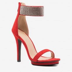 Lovmark Rhinestone Cuff Stiletto Heels Newest Arrivals