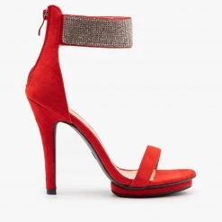 Lovmark Rhinestone Cuff Stiletto Heels Newest Arrivals