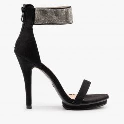 Lovmark Rhinestone Cuff Stiletto Heels Newest Arrivals