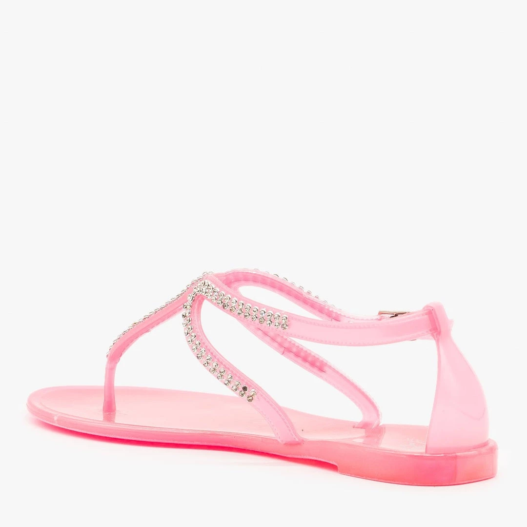 Cape Robbin Newest Arrivals Rhinestone Jelly Sandals 3 Cape Robbin Newest Arrivals Rhinestone Jelly Sandals