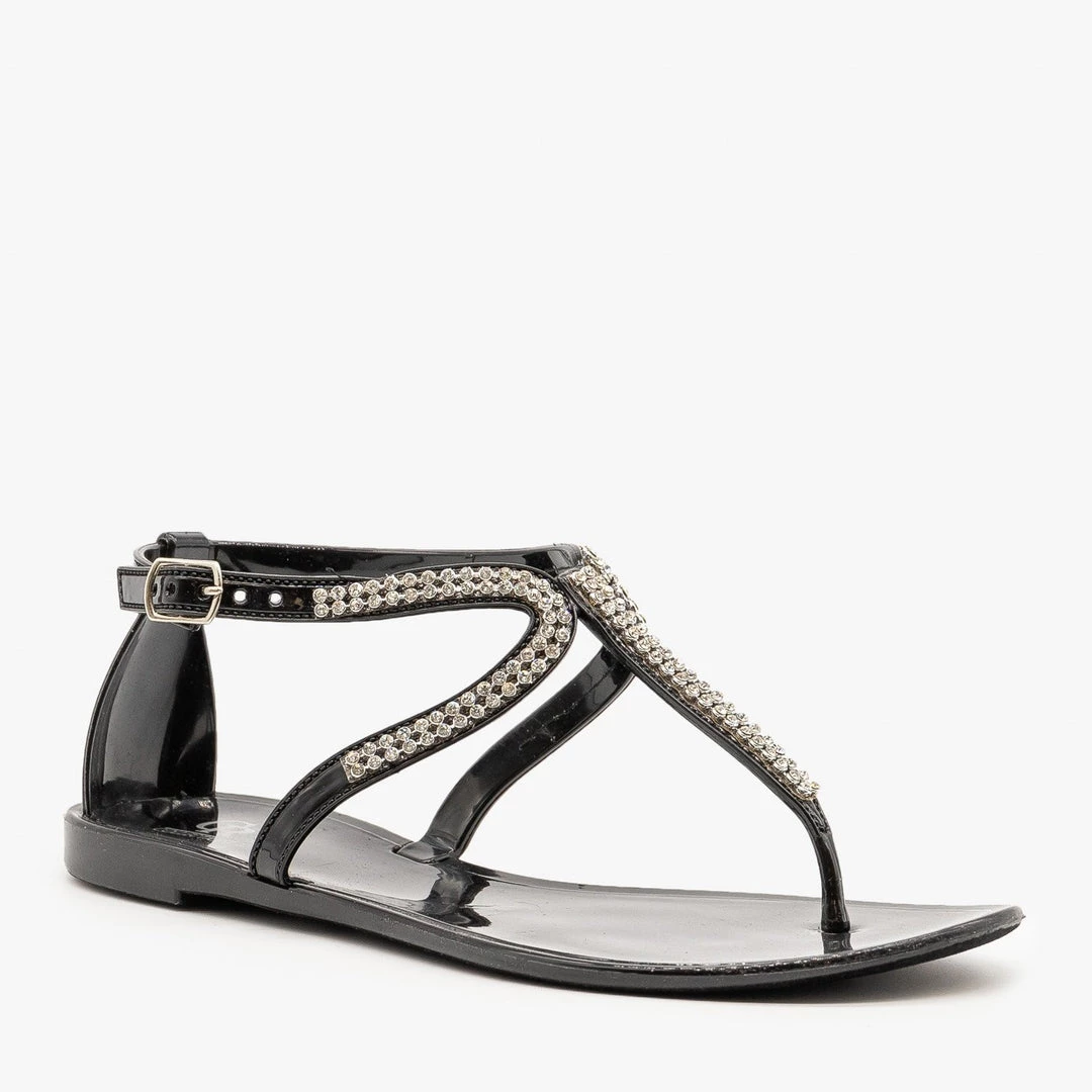 Cape Robbin Newest Arrivals Rhinestone Jelly Sandals 8 Cape Robbin Newest Arrivals Rhinestone Jelly Sandals