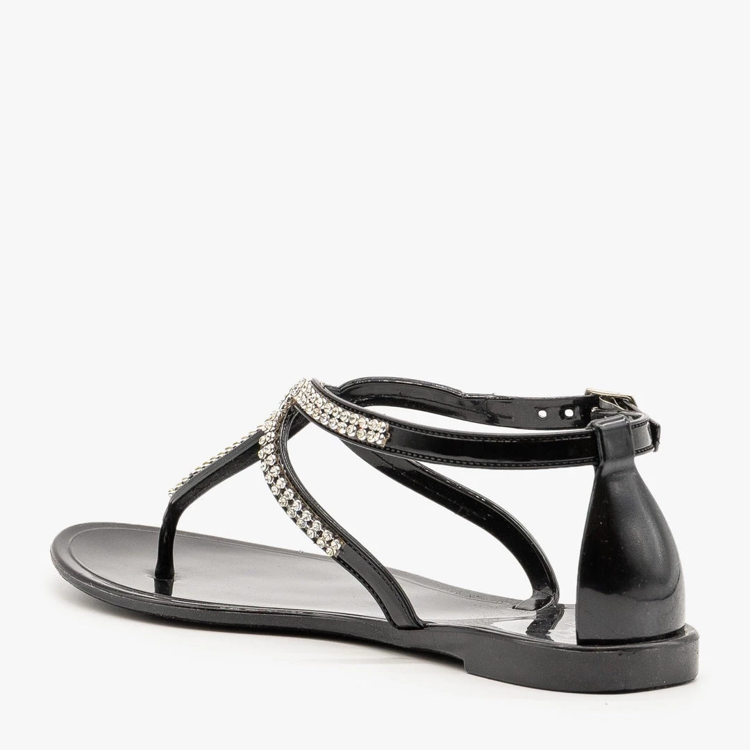 Cape Robbin Newest Arrivals Rhinestone Jelly Sandals 9 Cape Robbin Newest Arrivals Rhinestone Jelly Sandals