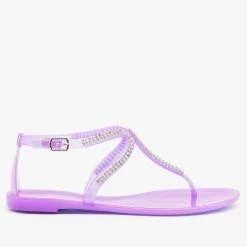 Cape Robbin Newest Arrivals Rhinestone Jelly Sandals 12 Cape Robbin Newest Arrivals Rhinestone Jelly Sandals