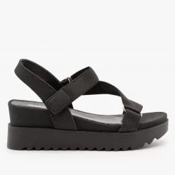 Soda Shoes Ribbed Sole Platform Sandals Newest Arrivals