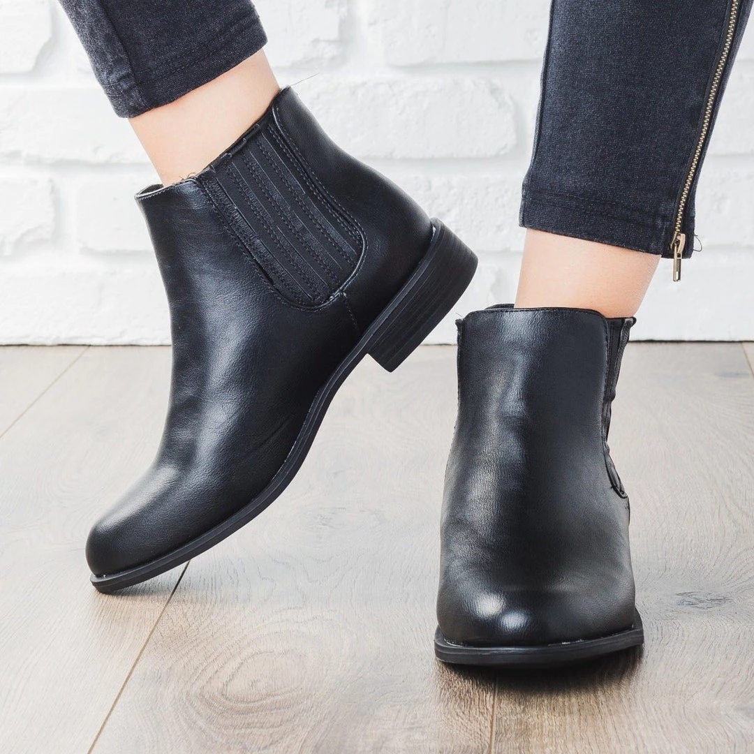 Bamboo Shoes Ridged Classic Ankle Bootie 4 Bamboo Shoes Ridged Classic Ankle Bootie