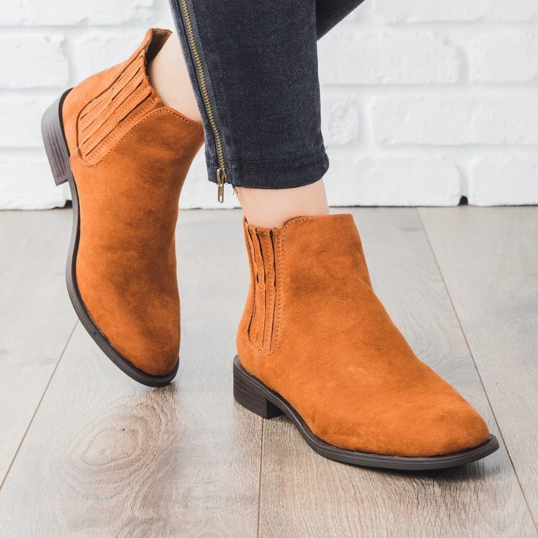 Bamboo Shoes Ridged Classic Ankle Bootie 3 Bamboo Shoes Ridged Classic Ankle Bootie