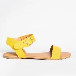 Qupid Shoes Newest Arrivals Ring Buckle Sandals