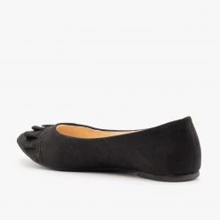 Qupid Shoes Newest Arrivals Ruffle Accented Ballet Flats