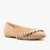 Qupid Shoes Newest Arrivals Ruffle Accented Ballet Flats