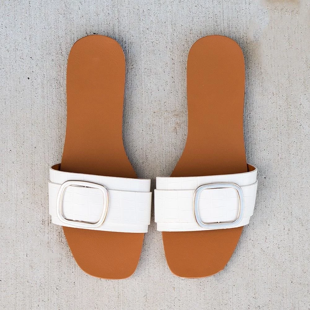 Anna Shoes Sara Simple Buckled Sandals Newest Arrivals 4 Anna Shoes Sara Simple Buckled Sandals Newest Arrivals