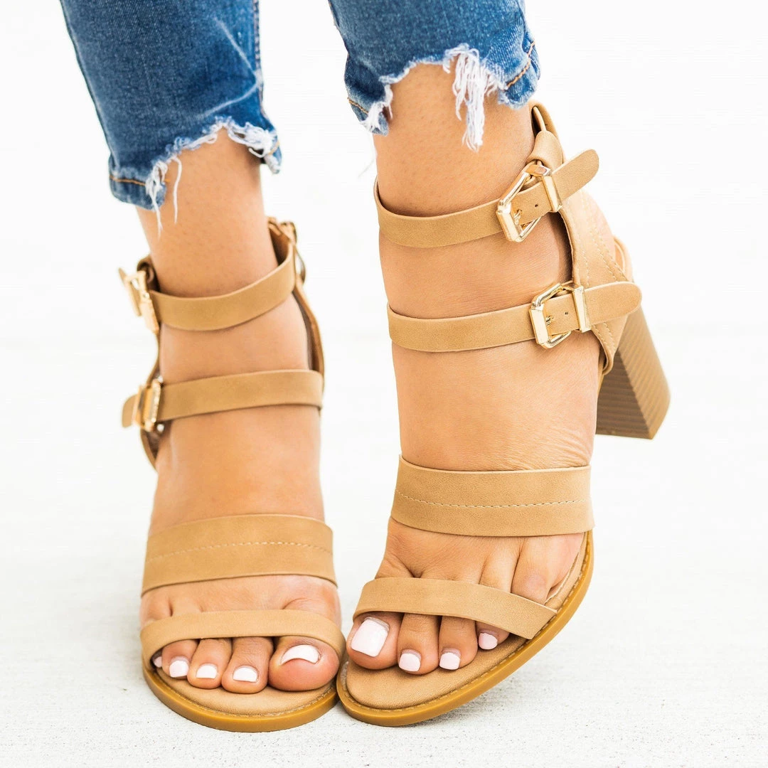 Lovmark Sassy Caged Buckled High Heels Newest Arrivals 3 Lovmark Sassy Caged Buckled High Heels Newest Arrivals