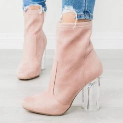 Speedlimit 98 Shoes Sassy Clear-Heeled Sock Boots Newest Arrivals 10 Speedlimit 98 Shoes Sassy Clear-Heeled Sock Boots Newest Arrivals
