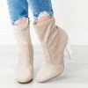 Speedlimit 98 Shoes Sassy Clear-Heeled Sock Boots Newest Arrivals