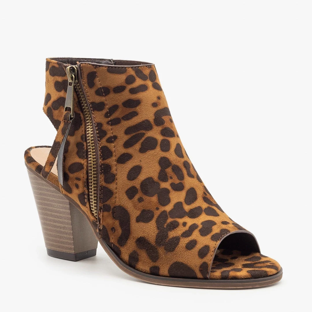 Mata Sassy Cutout Peep Toe Booties Newest Arrivals 3 Mata Sassy Cutout Peep Toe Booties Newest Arrivals